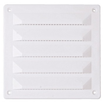 Grelha Ventiladora PVB GV-PVC 300x300mm branca 009.0088